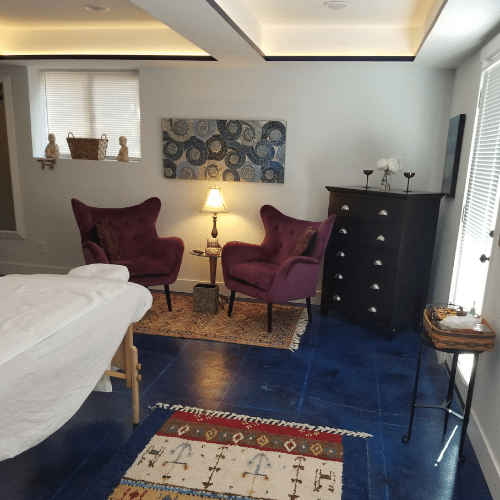 Yoni Massage Studio Consultation space